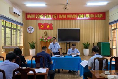 KIỂM TRA CÔNG TÁC CHUẨN BỊ KỲ THI TỐT NGHIỆP THPT NĂM 2026 TẠI ĐIỂM THI TRƯỜNG THPT SỐ 1 PHAN CHU TRINH